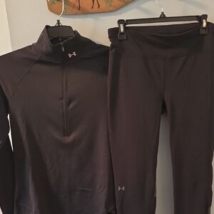 Under Armour Women's Black Activewear Set